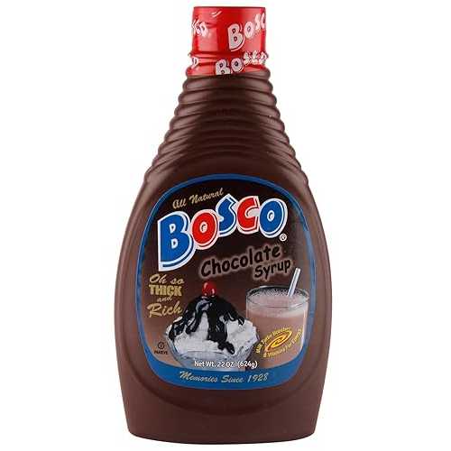 Bosco, Chocolate Flavor Syrup, 22-Ounce (12 Pack)