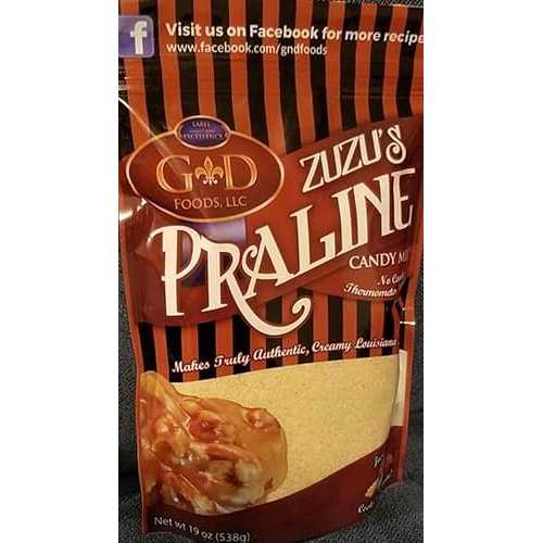 Generic Zuzu\u0027s Candy Praline Mix Baking Mix Christmas Cookies Holiday Cookies New Orleans Cajun Creole Snacks Mardi Gras
