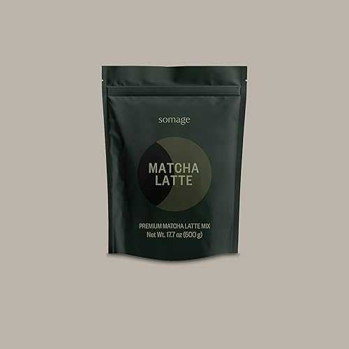 Somage Matcha Premium Green Tea Latte 1.1重量ポンド (500g)