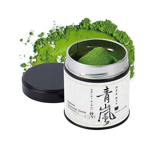 YUZUKI Premium Japanese Ceremonial Grade Matcha Powder, First Harvest Matcha Green Tea Powder from Uji, Kyoto USDA \u0026 JAS Certified, Smooth Umami No Bitterness, Asahi Cultivar (40g/1.41薬局衡オンス)