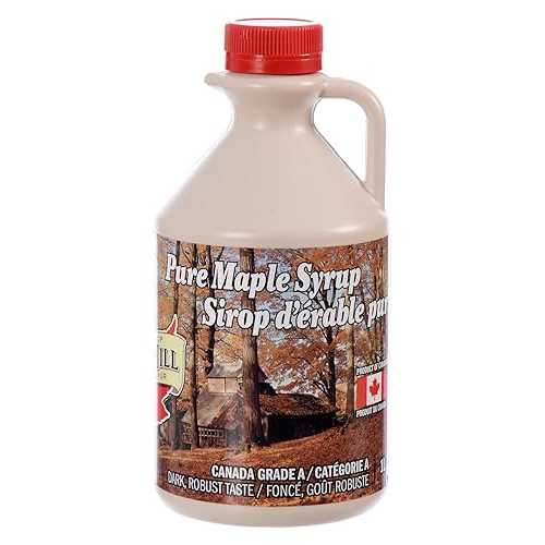 Turkey Hill Sugarbush 100% Pure Canadian Premium Grade A Dark Robust Maple Syrup, 33.8 Fl Oz