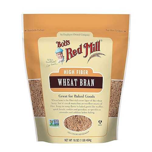 Bob\u0027s Red Mill High Fiber Wheat Bran, 16 OZ (Pack of 3)