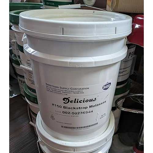 Generic Bulk BLACKSTRAP MOLASSAS 59LB Bucket of \
