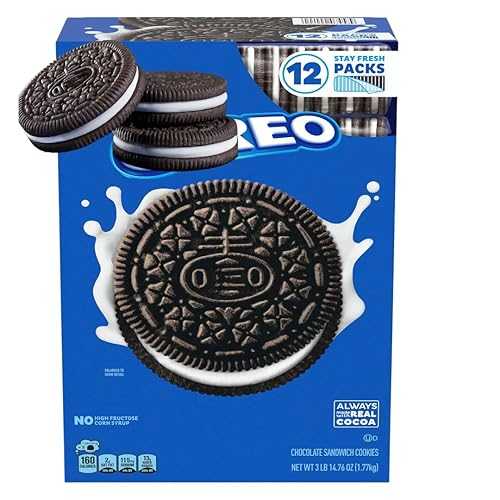 Generic Chocolate Sandwich Cookies, Stay Fresh Packs, 12 Count (1 Pack)