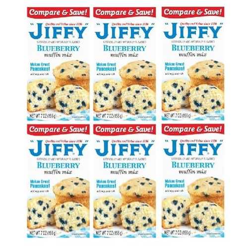 Generic Make Great Pancakes Blueberry Muffin Mix 6 PACK, 7 薬局衡オンス.