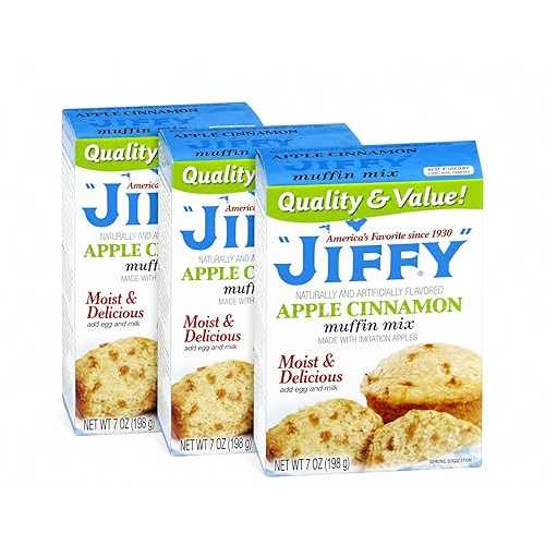 Generic Apple Cinnamon Muffin Mix, Baking Mix Bundle, 7 薬局衡オンス Box, 3 pack