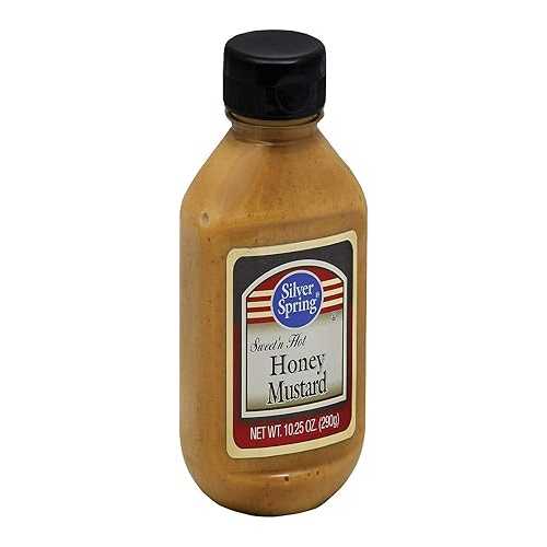Silver Spring Squeeze - Mustard - Honey - Case of 9 - 10.25 薬局衡オンス
