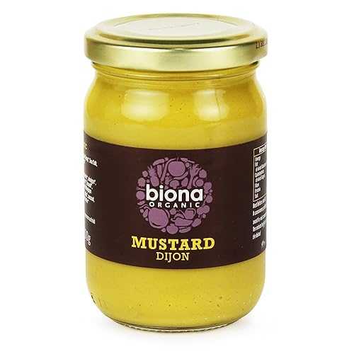 Biona Organic Dijon Mustard 200g-2 Pack