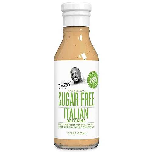 G Hughes Italian Salad Dressing, Sugar Free, Gluten Free, 12 Fluid Ounces (Pack Of 6)
