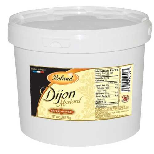 Generic Grained Dijon Mustard - 11-Pound Plastic Pail