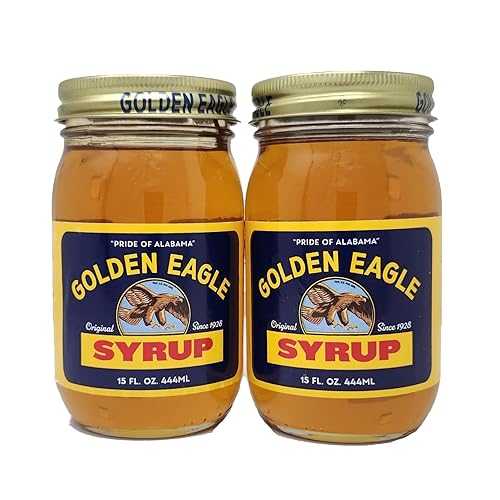 Generic Golden Eagle Original Syrup 15薬局衡オンス Jar - Pride of Alabama since 1928 (2 pack)