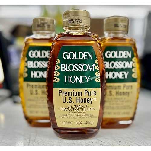 Generic Golden Blossom Premium pure U.S. Honey 16薬局衡オンス Pack of 3