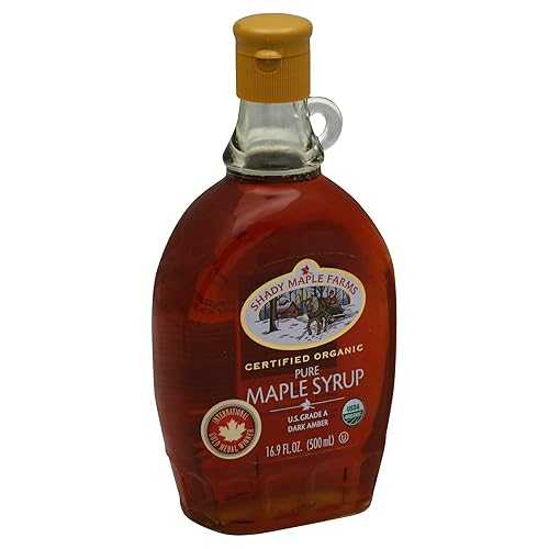 Generic S.hady Maple Farm Organic Amber Rich Taste Syrup 16OZ Pack of 12