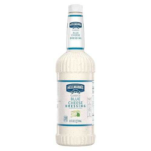 Hellmann\u0027s Classics Blue Cheese Dressing, 32 Fluid Ounce, Real Blue Cheese