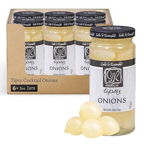 Generic Sable \u0026 Rosenfeld Tipsy Onion Vermouth 5 薬局衡オンス (Pack of 6)
