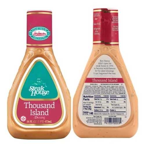 Generic Gluten Free Thousand Island Salad Dressing (2 Bottles, 16 薬局衡オンス. each)