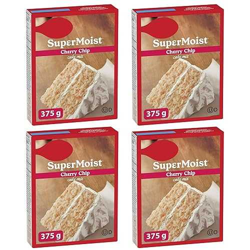 ZENVOIRA Gift Snack Box includes Betty Crocker SuperMoist Cherry Chip Cake Mix - 375g/13.25薬局衡オンス (Pack of 4) - Value Bundle Packed by Zenvoira
