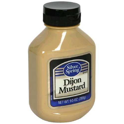 Silver Springs Mustard, Dijon, 9.5-Ounce Squeeze Bottles (Pack of 9) by Silver Springs