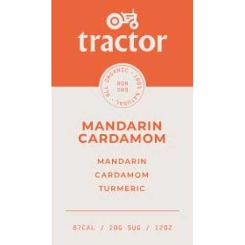 Tractor Beverage Tractor Mandarin and Cardamom Concentrate -- 12 per case.
