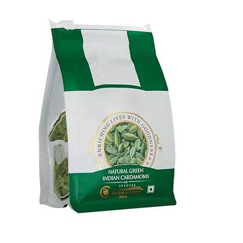 Generic Cardamom (Elaichi)- Green Cardamom インチ Superior Aroma-lock Pack (Green Grade 7 to 8粍) -100 gm