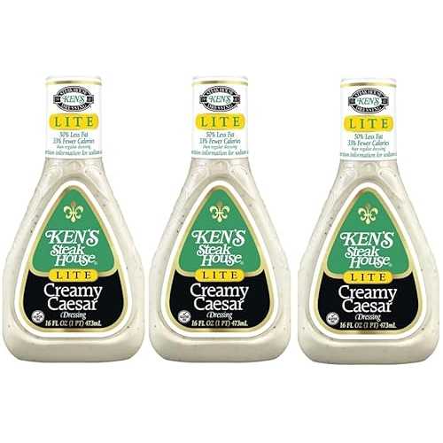Generic Creamy Caesar Dressing (Pack Of 3 Bottles), 16 薬局衡オンス.