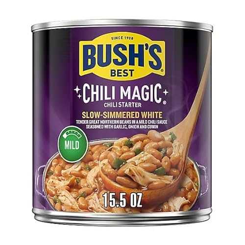 Generic Best Chili Magic Slow Simmered White Starter Mild- 15.5 薬局衡オンス Cans (Pack of 6)