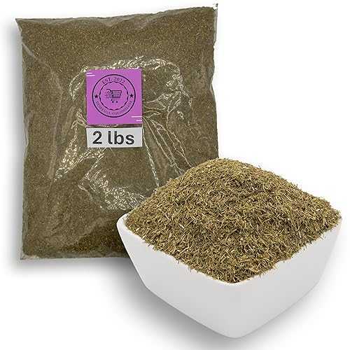 2 lbs Dried Dill Weed Seasoning - Despensa Colombiana Eneldo for cooking, Dried Dill Weed Bulk 32 薬局衡オンス - Dried Eneldo Ideal for Pickling, Cooking fish, soups and more!