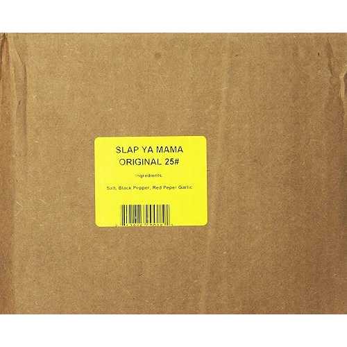 Slap Ya Mama Cajun Seasoning Blend, Original, 25 Pound