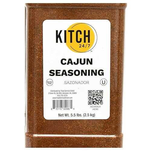 KITCH24/7 KITCH 24/7 Cajun Seasoning, 5.5 Pound
