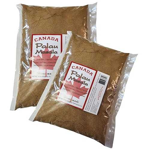 FIJIAN MADE FIJI Style - PALAU Masala Authentic Spices Full インチ Flavor (2 x 1 LB BAG EA) Imported from Canada