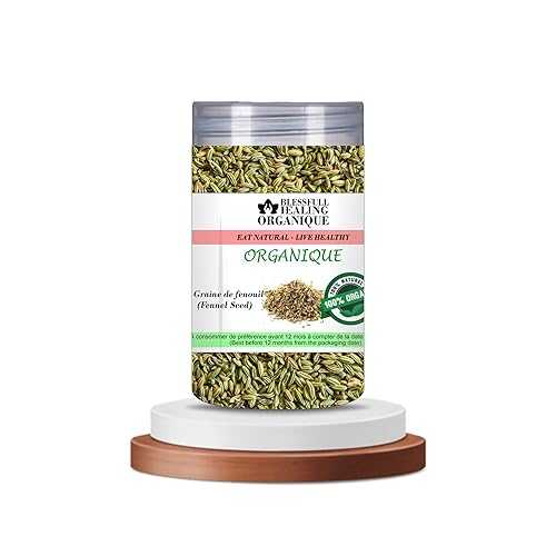 Blessfull Healing Organic Fennel Seeds 100 Gram