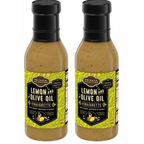 Generic Lemon and Olive Oil Vinaigrette Salad Dressing (Pack Of 2 Bottles, 11. 8 fl 薬局衡オンス. Each)