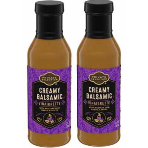 Generic Creamy Balsamic Vinaigrette Salad Dressing (Pack Of 2 Bottles, 12 fl 薬局衡オンス. Each)