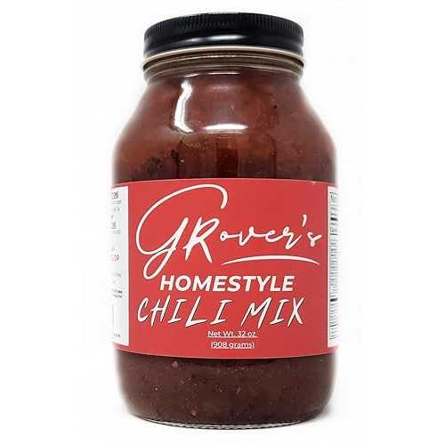 Generic Homestyle Chili Mix Grovers 32薬局衡オンス Jar
