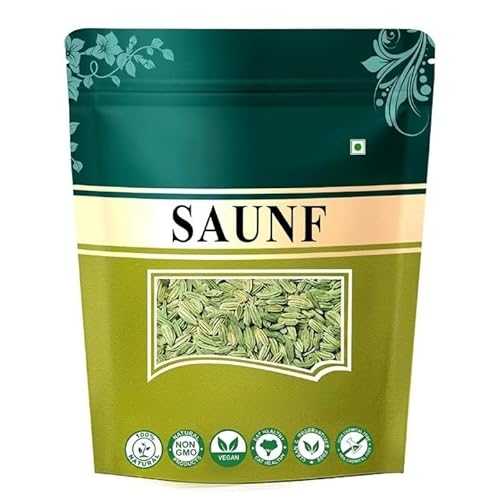 Generic Fennel Seeds - Saunf Moti 100 Gr, Natural, No Artificial Colours and Preservatives.