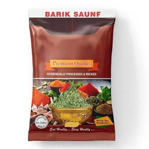 Generic Natural Barik Saunf Small Fennel Seeds for a Flavorful and Aromatic Experience (Barik Saunf 100gm)