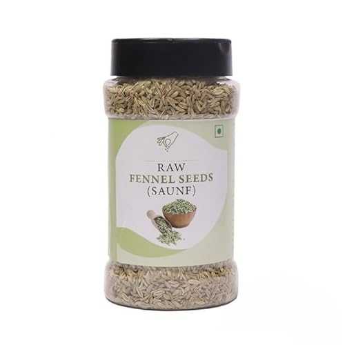 Generic Raw Fennel Seeds (Saunf), 150 g,Crunchy After Meal Digestive Snack.