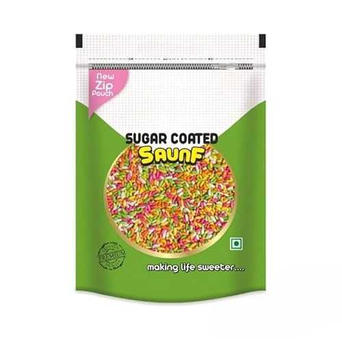 Generic Sugar Coated Saunf 200g / Premium Multicolored Fennel Seeds / Sweet \u0026 Refreshing Mouth Freshener
