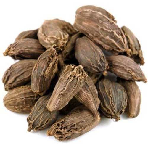 Generic RF Cardamom Black Whole Elaichi (Badi Elaichi, Sabut Elaichi) - 100, Gram