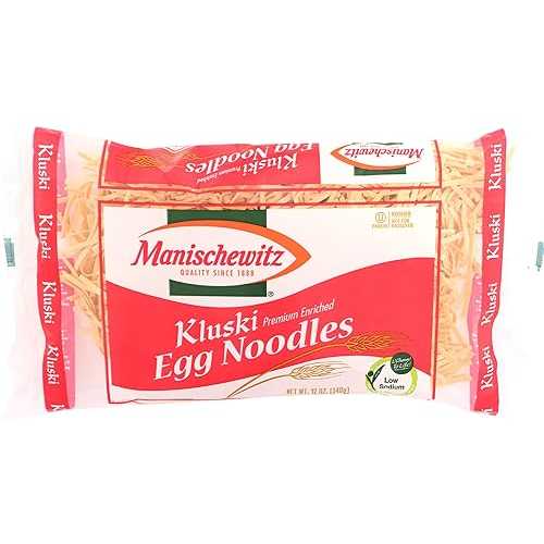 MANISCHEWITZ Kluski エッグ麺、12 薬局衡オンス御徒面子 (12 個容器に並べる) MANISCHEWITZ Kluski Egg Noodles, 12-Ounce Bags (Pack of 12)