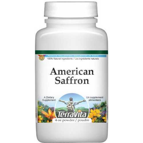 Terravita American Saffron (Safflower) Powder (4 薬局衡オンス, ZIN: 513247)