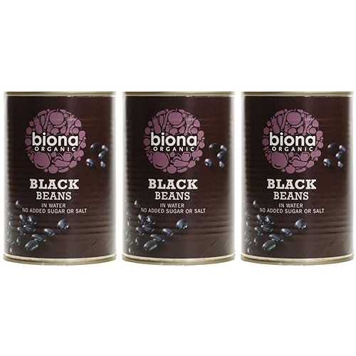 Biona Organic Black Beans 400g-3 Pack