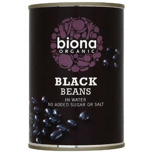 Biona Organic Black Beans 400 g by Biona