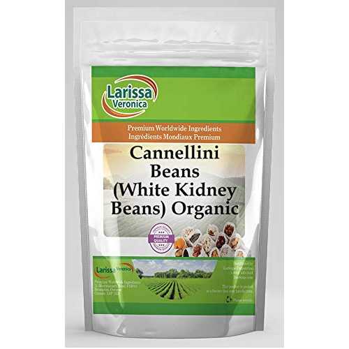 Larissa Veronica Cannellini Beans (White Kidney Beans) Organic (4 薬局衡オンス, ZIN: 526152) - 3 Pack