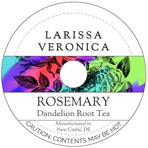 Larissa Veronica Rosemary Dandelion Root Tea (Single Serve K-Cup Pods) (12 pods, ZIN: 574419)