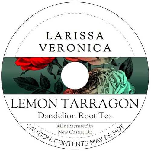 Larissa Veronica Lemon Tarragon Dandelion Root Tea (Single Serve K-Cup Pods) (12 pods, ZIN: 577123)