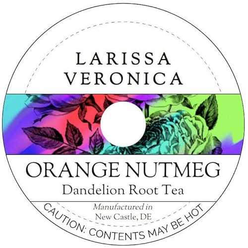 Larissa Veronica Orange Nutmeg Dandelion Root Tea (Single Serve K-Cup Pods) (12 pods, ZIN: 576755)