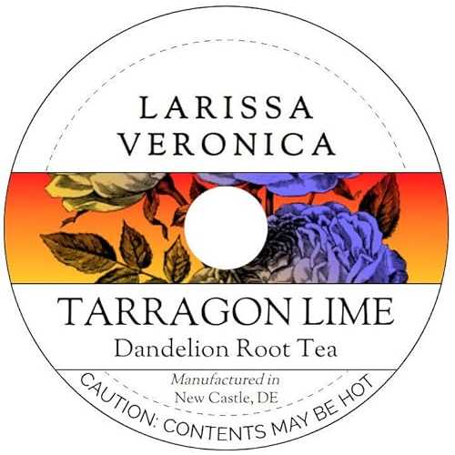 Larissa Veronica Tarragon Lime Dandelion Root Tea (Single Serve K-Cup Pods) (12 pods, ZIN: 577139)