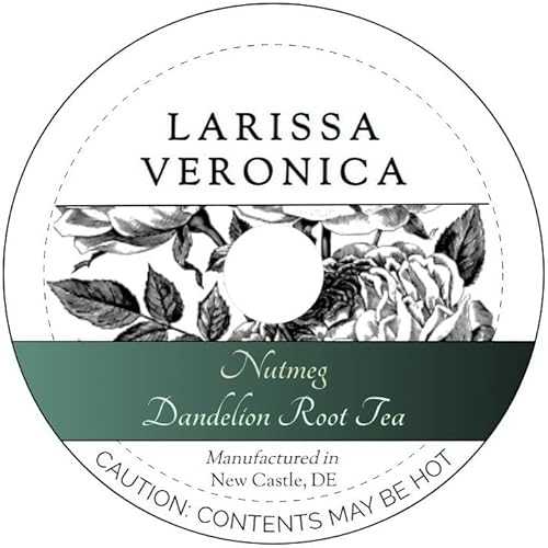 Larissa Veronica Nutmeg Dandelion Root Tea (Single Serve K-Cup Pods) (12 pods, ZIN: 573747)