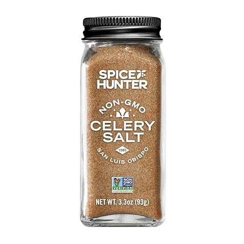 The Spice Hunter Celery Salt Blend, 3.3 Ounce (Pack of 6)